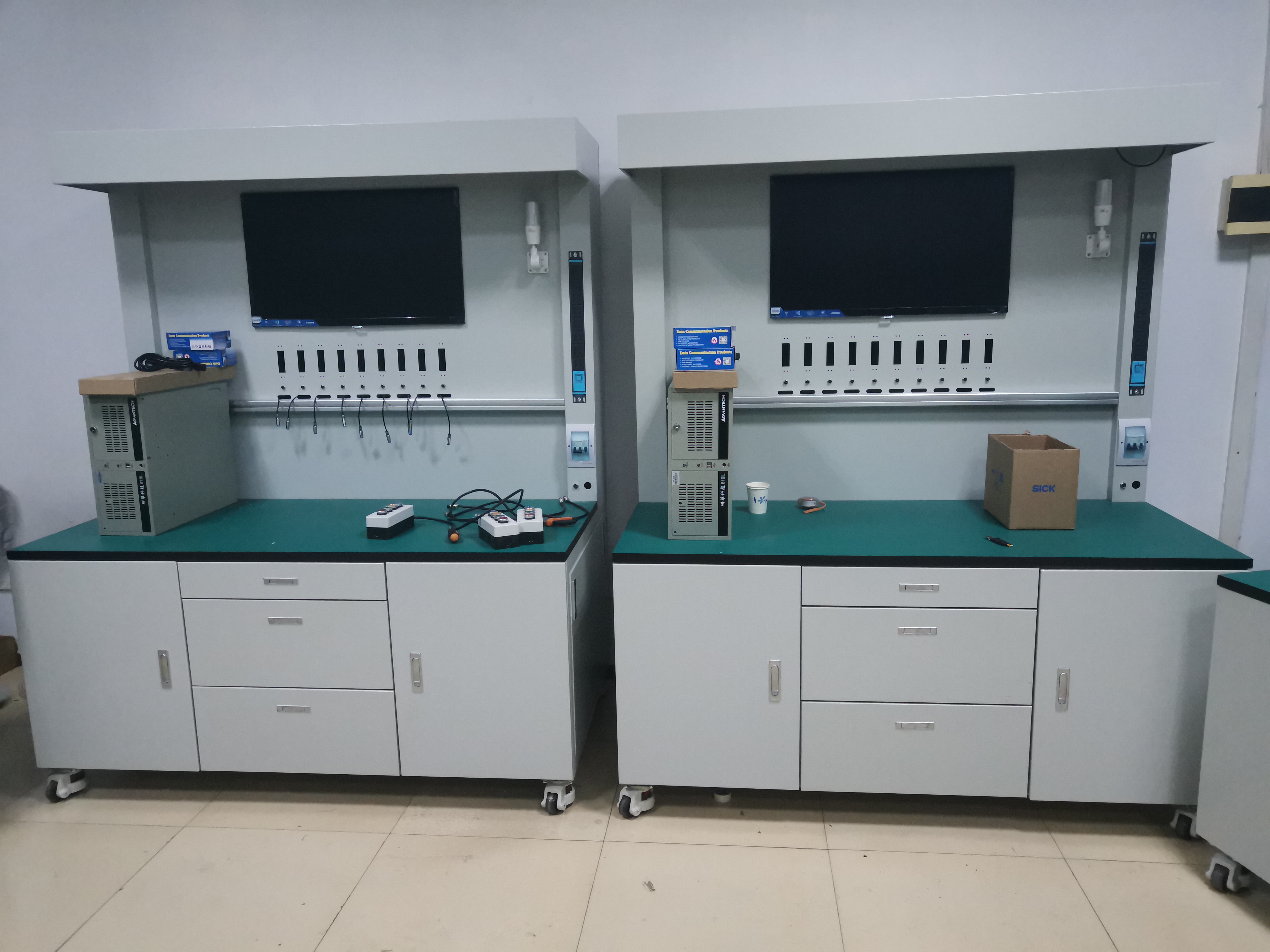 SPC工作站 變速箱殼體空調(diào)壓縮機綜合檢測站